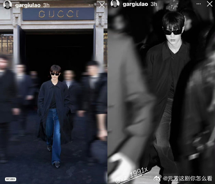 gucci高管亲自致谢肖战gucci感谢肖战肖战最佳穿搭含金量十足的致谢！Gu