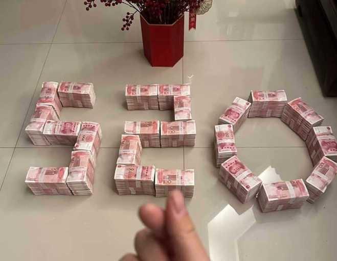 520的礼物，整整230万，不知道现实中有多少人能送的起这个礼物，小编是真的送不