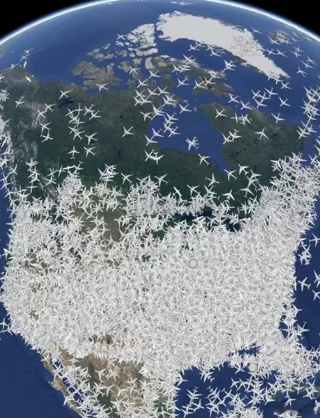 原来每天有这么多趟航班，这么多飞机一起飞不会堵机吗？