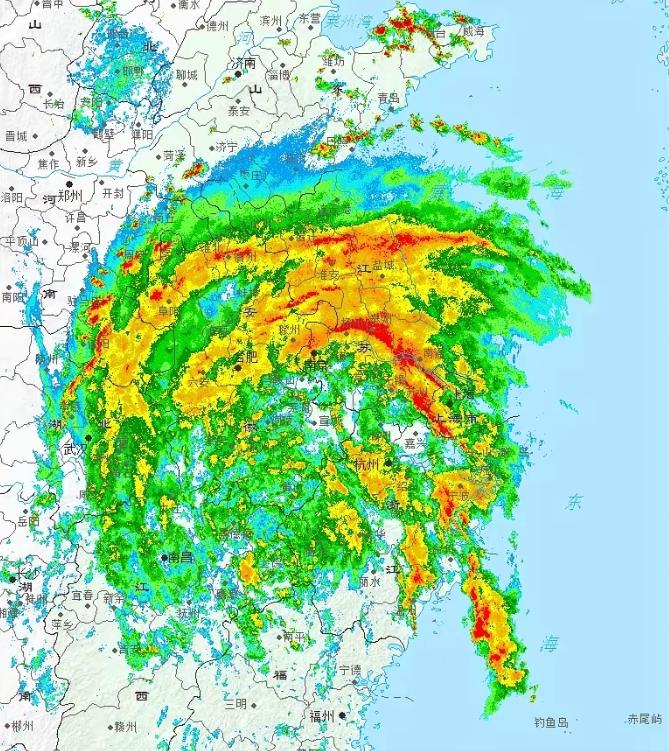 “白海豚”很可能是建国以后登陆我国的最大且雨量最多的台风，它规模实在太大了，登陆
