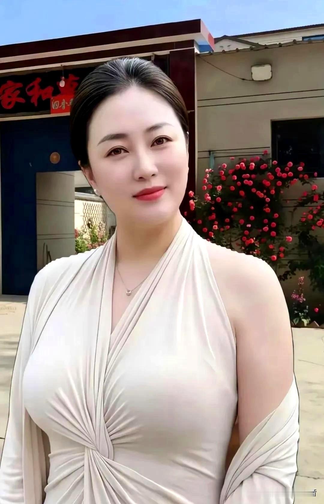 这亚姨说，大家都夸她，说她不论从外貌上，还是在气质上长得像刘嘉玲，大家看像不？