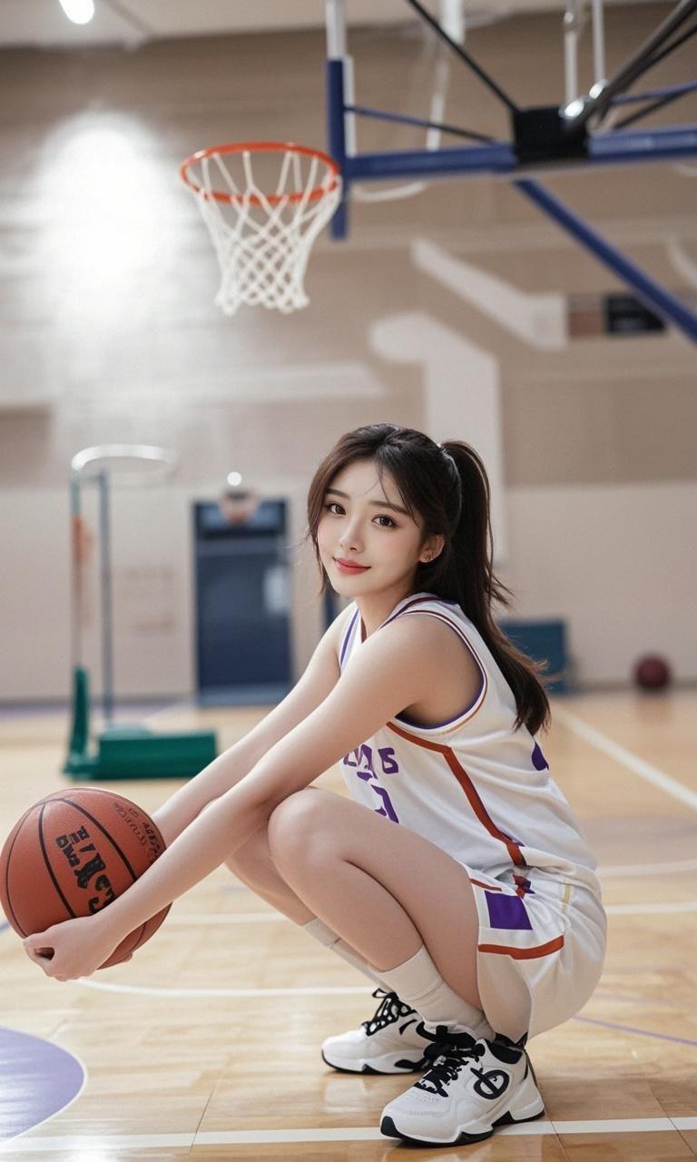 篮球甜心 原来ai写真可以这么美 人生总得有一套ai写真吧 谁拍谁好看...