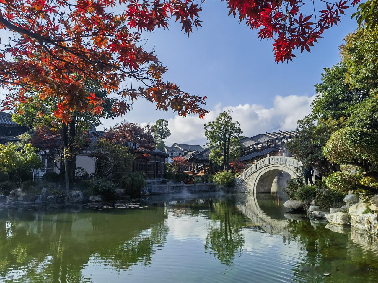 大理天憙园皇家园林景区，景色优美，小桥流水亭台楼阁，旅拍非常出片。每位80元
