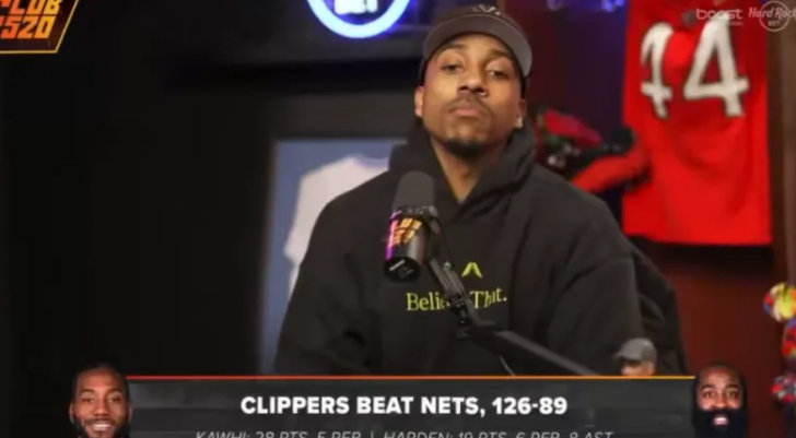 前NBA球员杰夫-蒂格在节目中谈到快船时表示：“他们可能一不小心就冲到第4或者