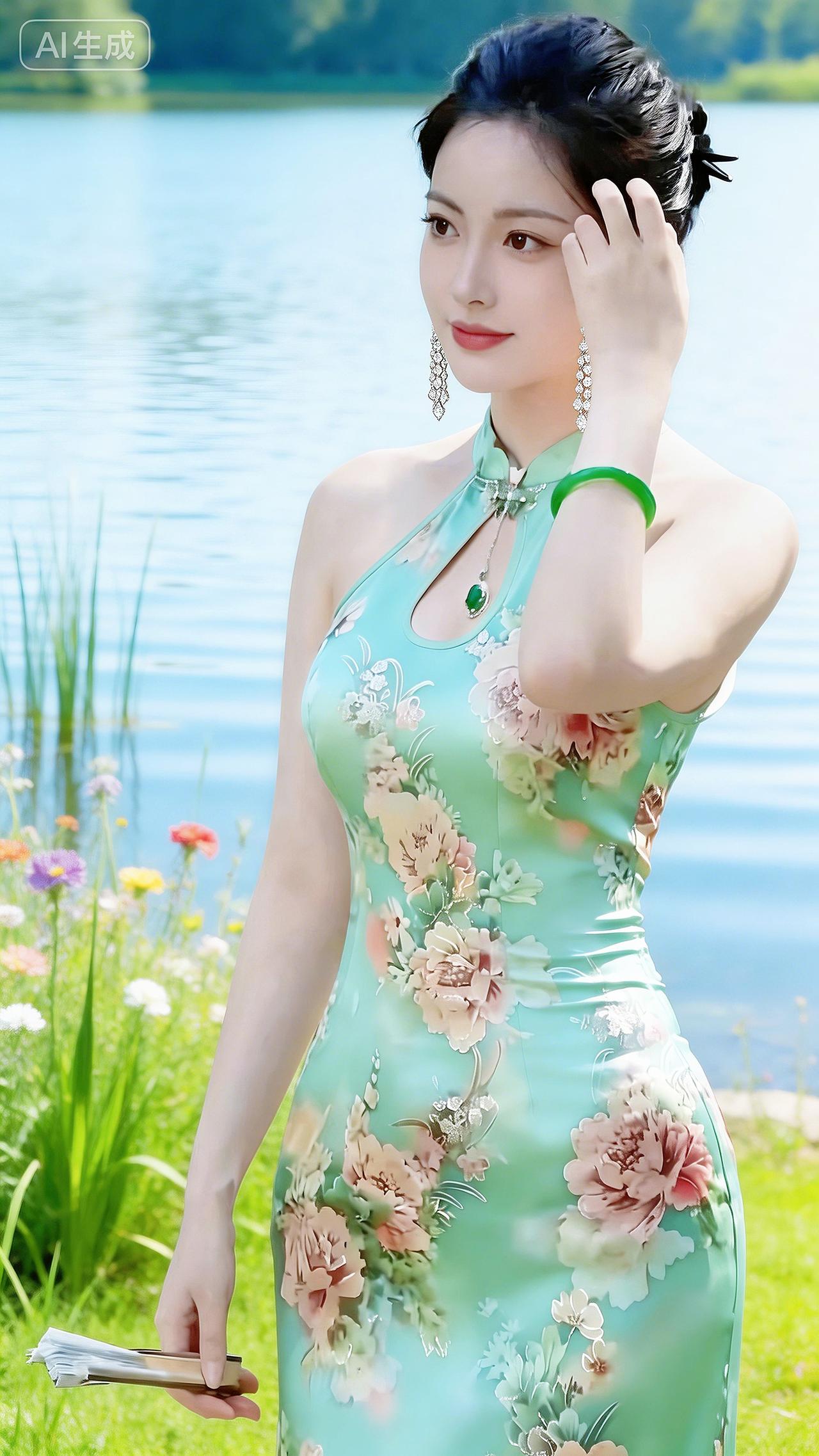 2026年旗袍时尚颜色……即梦AI即梦seedance2旗袍旗袍美女