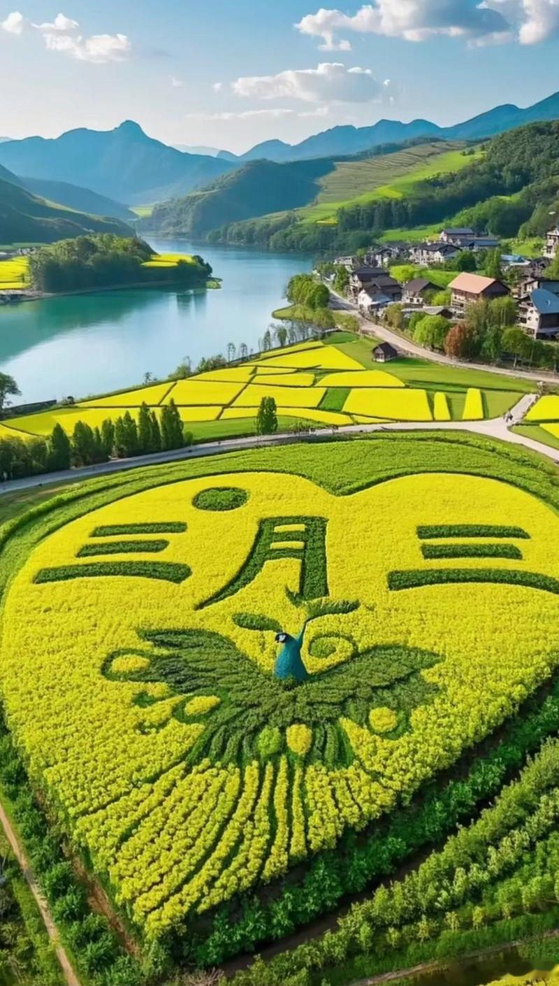 三月三🌻春和景明风软云轻敬春光一杯🍸也敬从容的自己🍸🍸🍸愿往后日子[跳