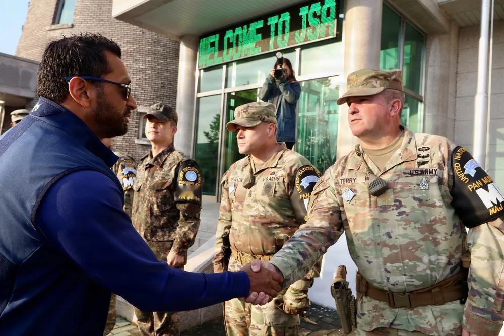 11月7日，美国联邦调查局局长卡什·帕特尔的亚洲之行到访韩国，他和美国驻韩国弗雷