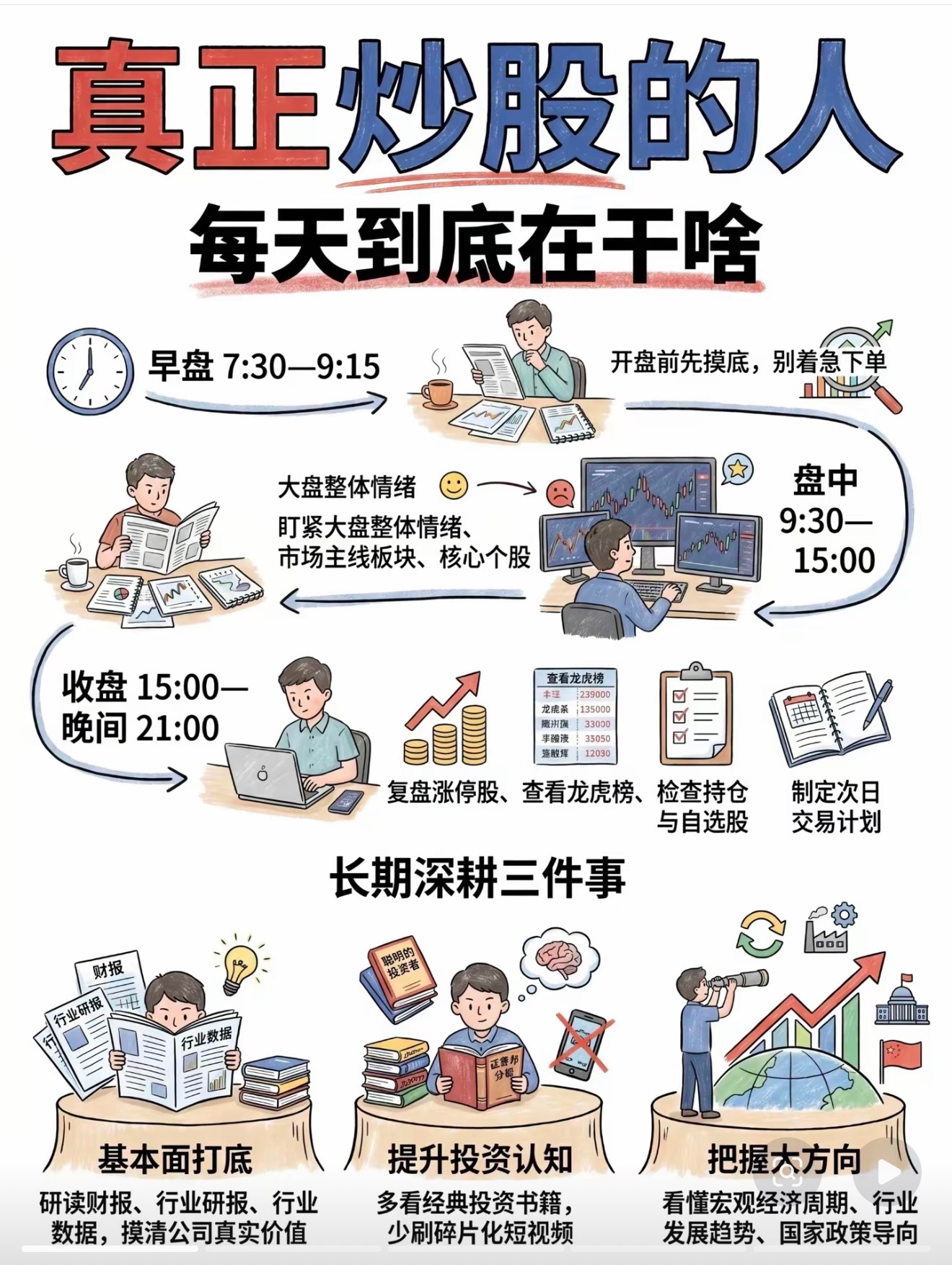 真正炒股的人，每天到底在干啥？寒武纪业绩