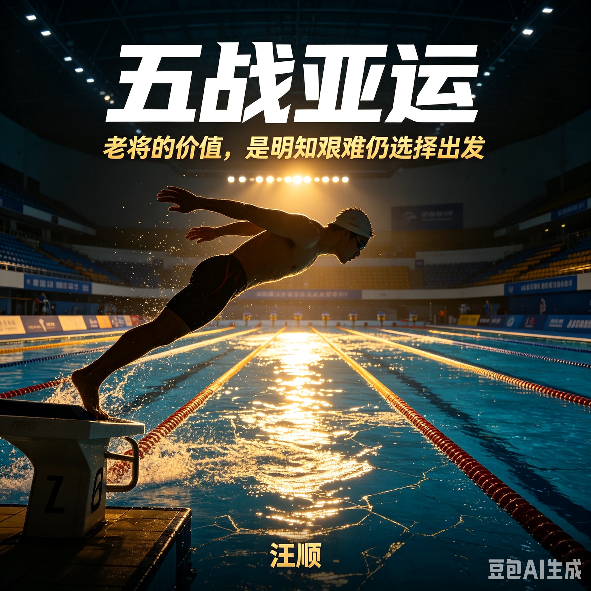 五战亚运，32岁汪顺的“泳池逆行”当中国游泳队的亚运名单正式公示，一个名字格外沉甸甸——汪顺。32岁