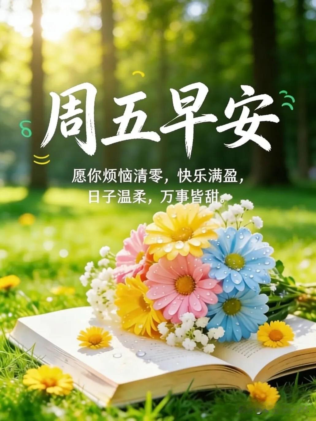 🌿🌸²⁰²⁶/₀₄.₂₄🌸🌿，周五早安。人生最好的状态：简单、知足、
