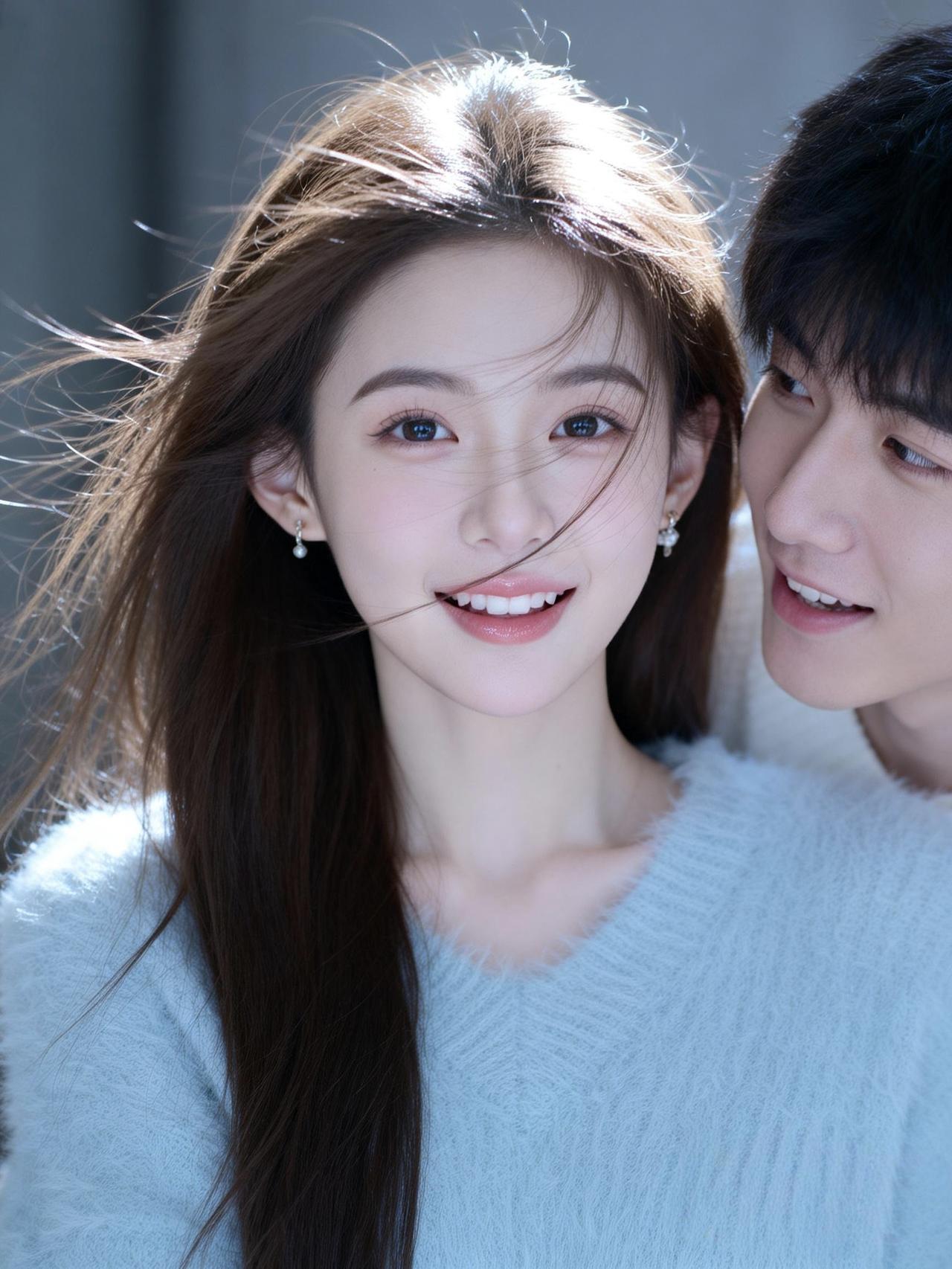 美女小姐姐紧紧盯着