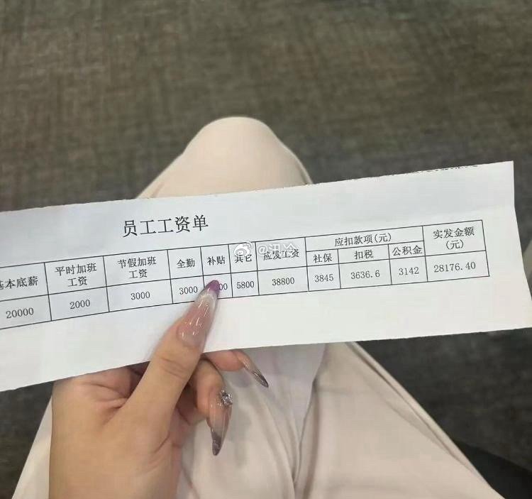 这工资在深圳也算是天花板级别了吧！