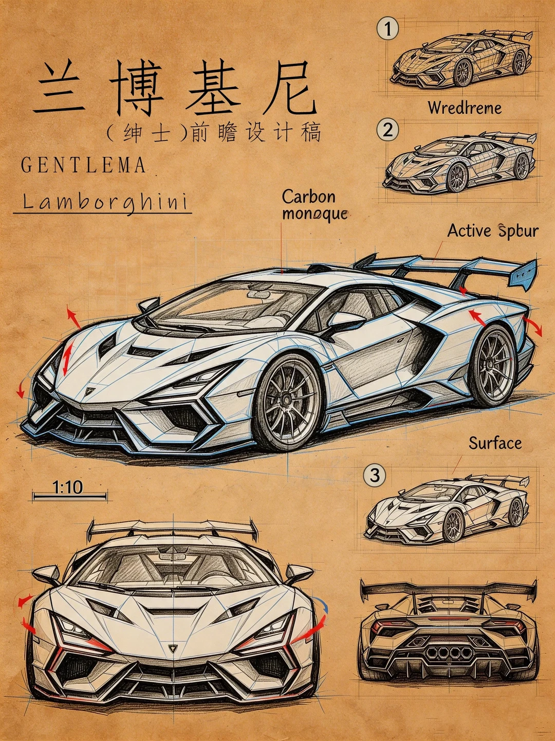 兰博基尼gentleman（绅士）前瞻