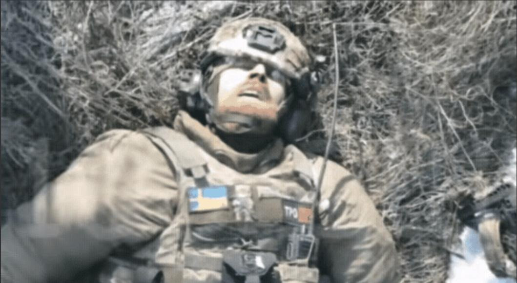 瑞典雇佣兵装死躲无人机被炸死俄乌战场上，局势紧张得让人喘