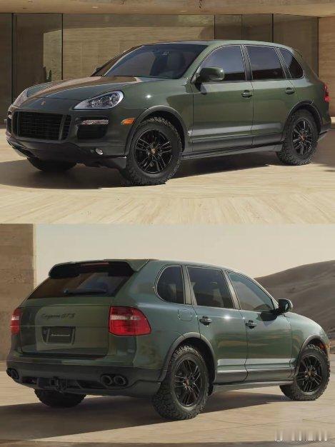 【沙漠复古：保时捷卡宴GTS特殊定制版】2025迪拜保时捷经典车展，保时捷展出一