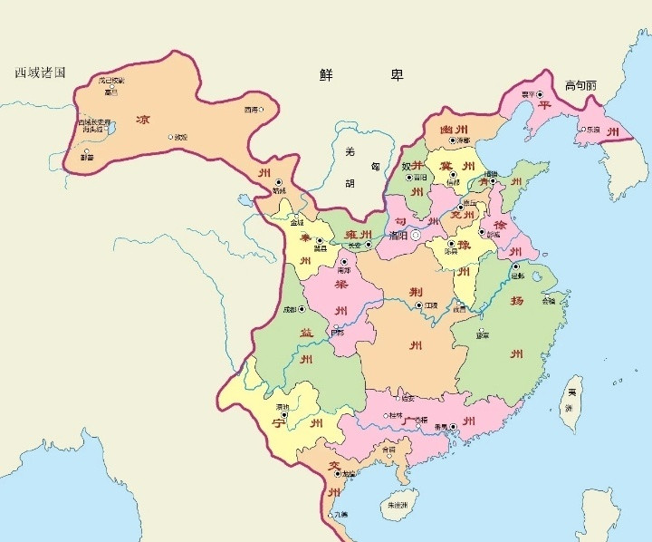 晴雨风说史晴雨风说史翻开谭其骧的《中国历史地图集》，我们看到魏晋时期的全图和和