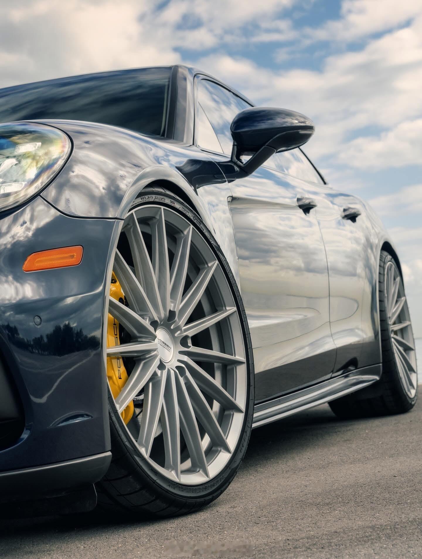 绝美猎装旅行车保时捷PanameraSportTurismo改沃森22寸超