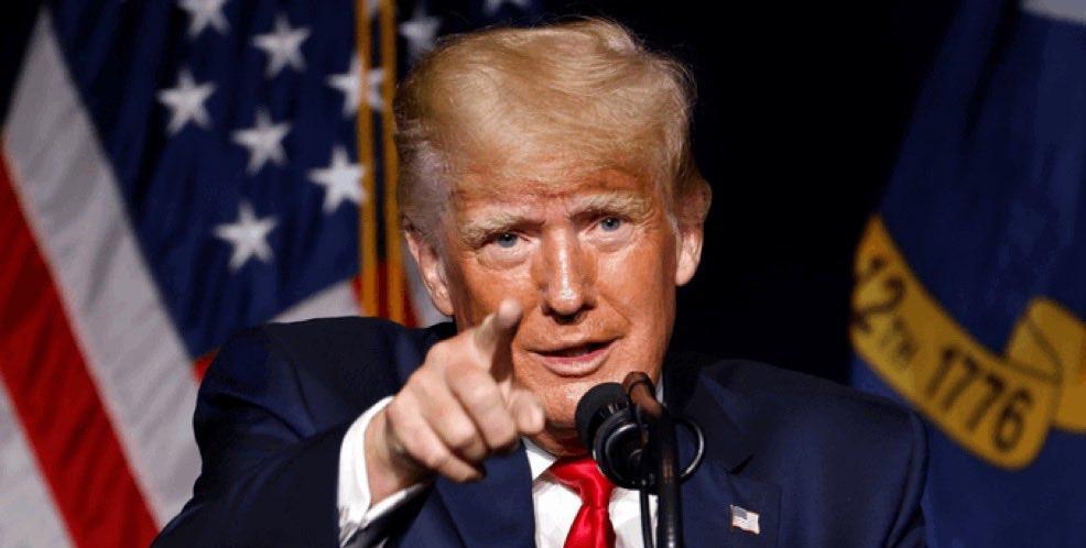 特朗普昨晚（北京时间11月7日晚）发文写道：“南希·佩洛西，那个老态龙钟、政治手