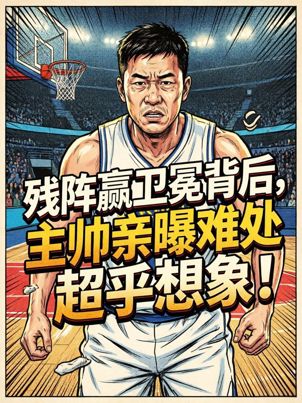 卢伟亲曝光总决赛困境：残阵赢球的背后，难处超乎了想象！虽然他们在上场比赛以101