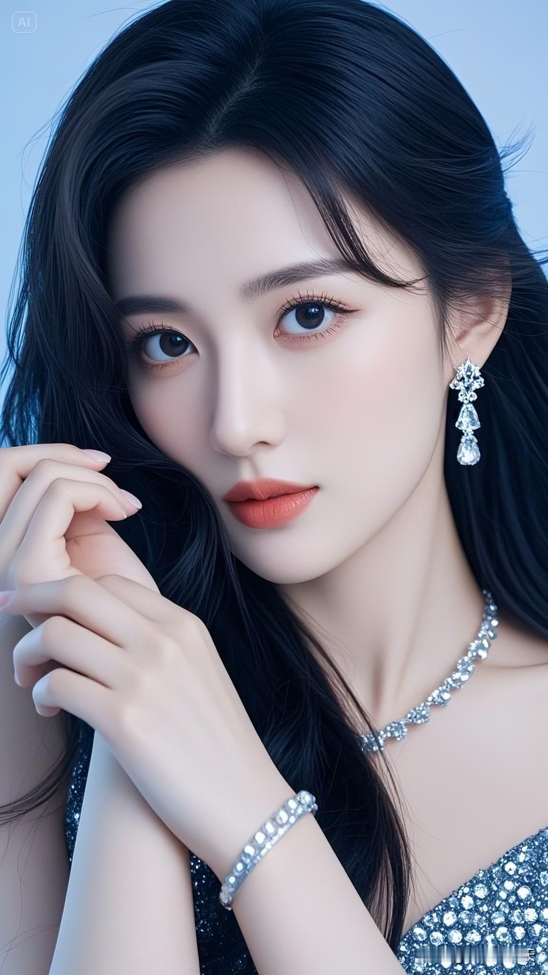 想拍绝美美女照，低角度仰拍显脸小，注意光线要柔和均匀，捕捉她不经意的灵动神态，轻