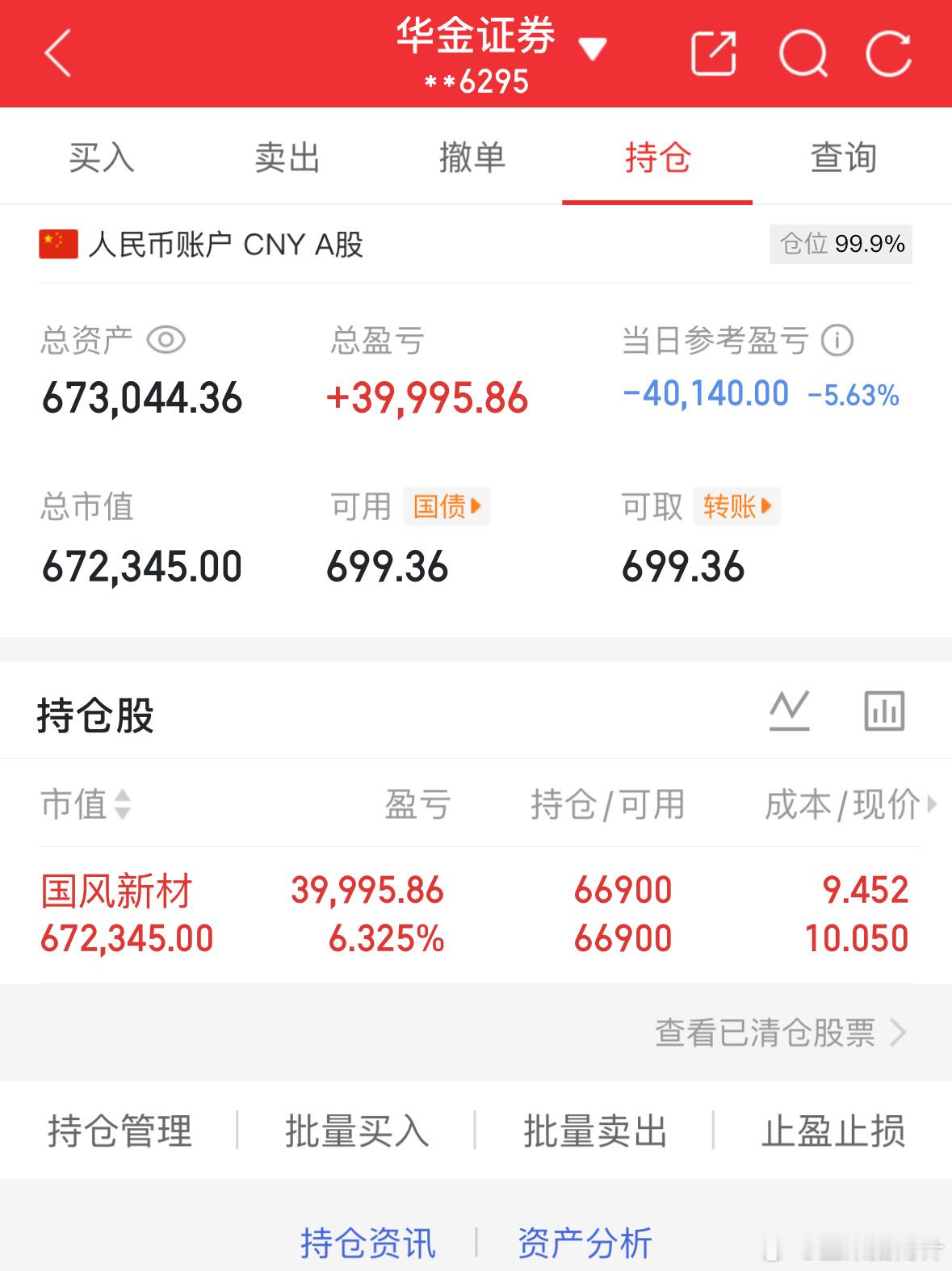 12.16记录炒股第55天（初始50万）总资产：673044当日参考盈亏：-40