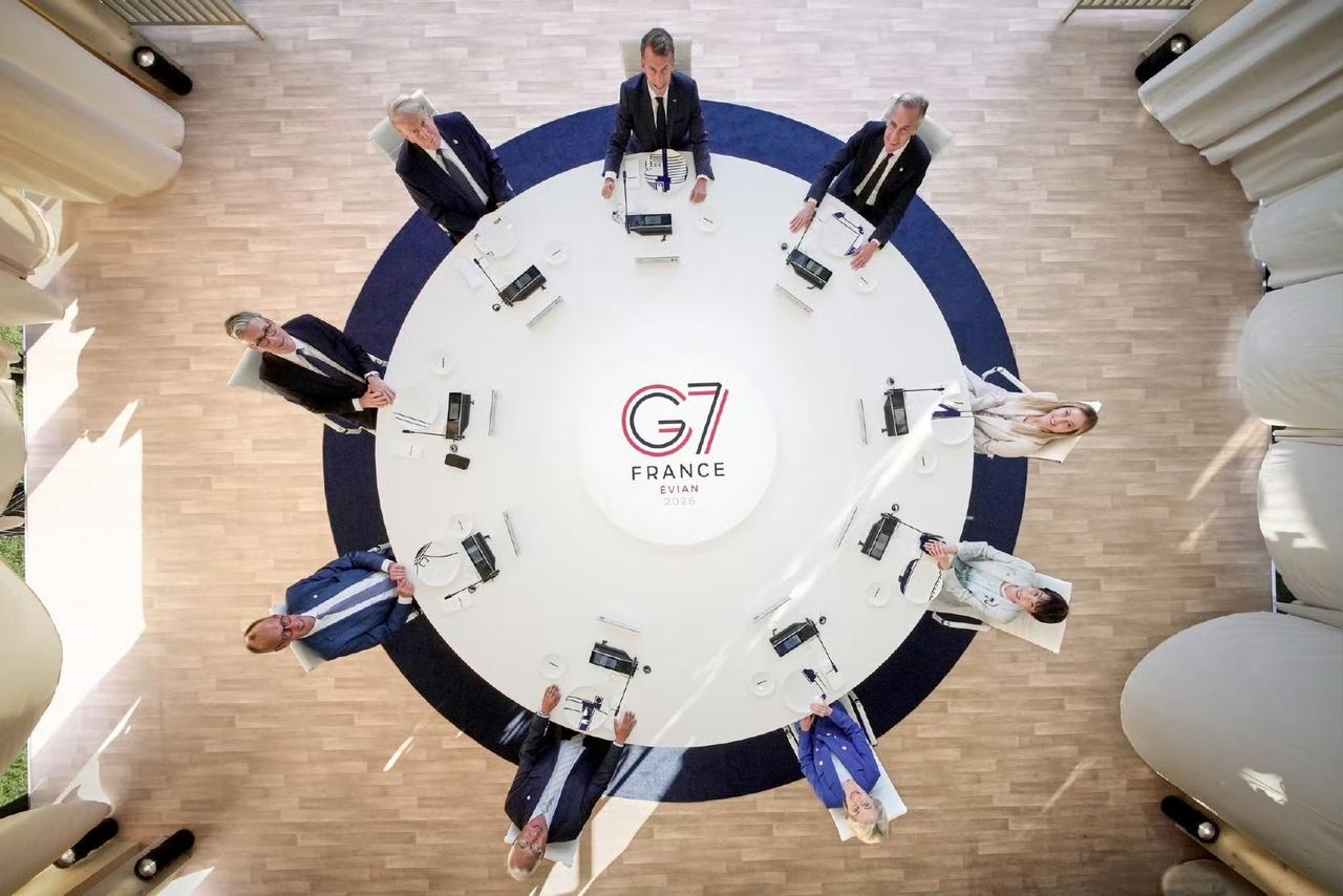 G7越来越没意思了：一则对美伊停火没一点儿贡献，特朗普根本没兴趣，最大亮点