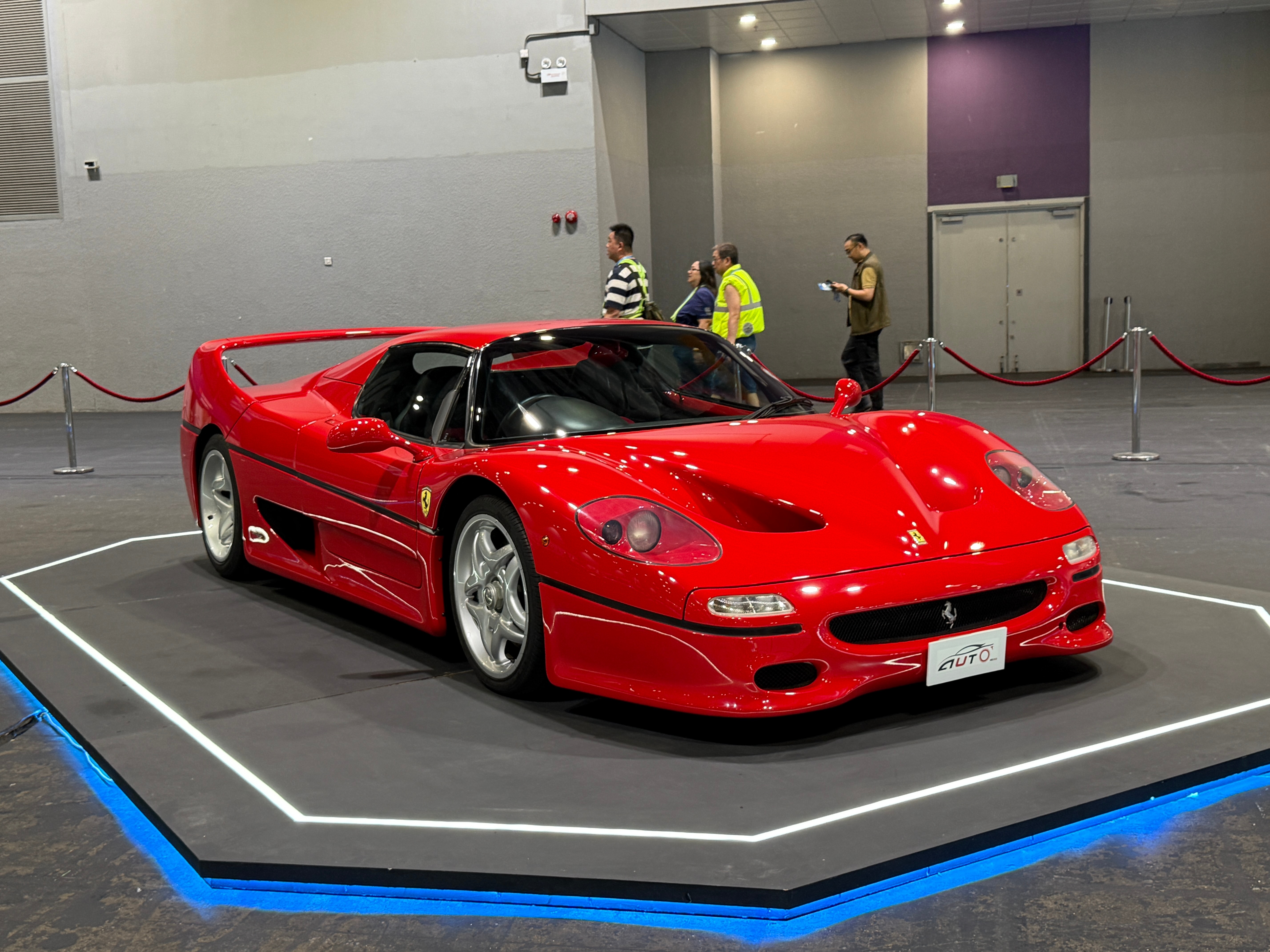 香港车博会，文化车和超跑区太狠了！这ZondaS、法拉利F50和捷豹XJ220