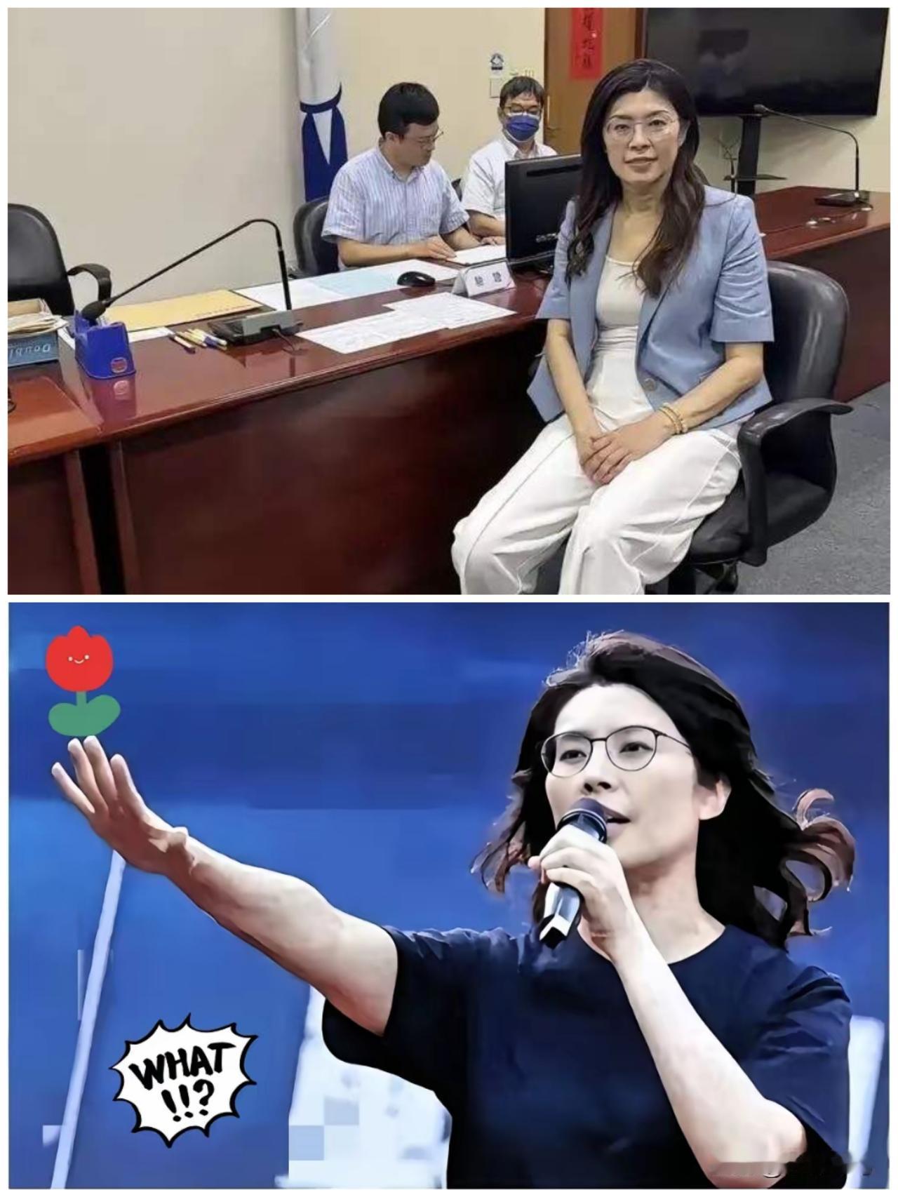 藏不住了！郑丽文1米78身高杀疯了，硬核实力比气场更圈粉谁能想到！政坛里藏