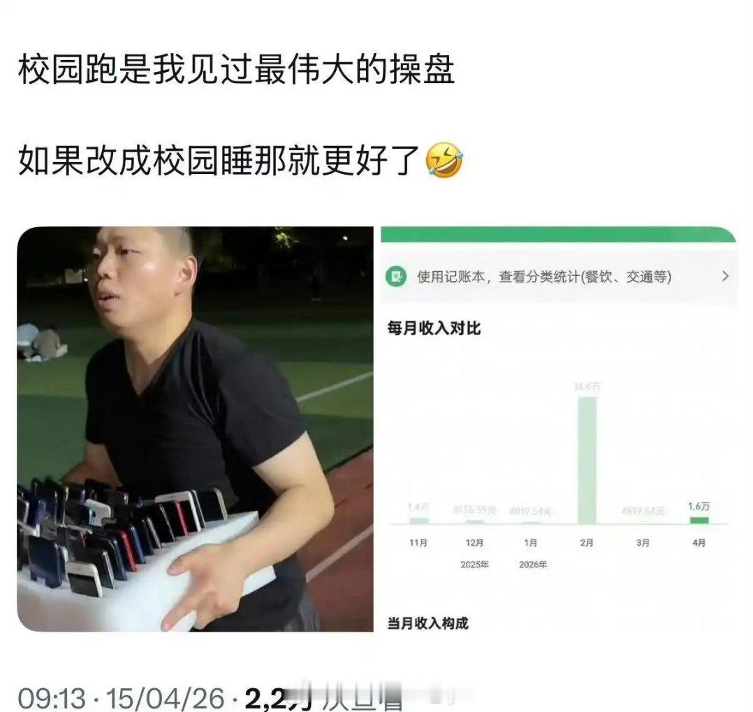 校园跑是我见过最大的操盘
