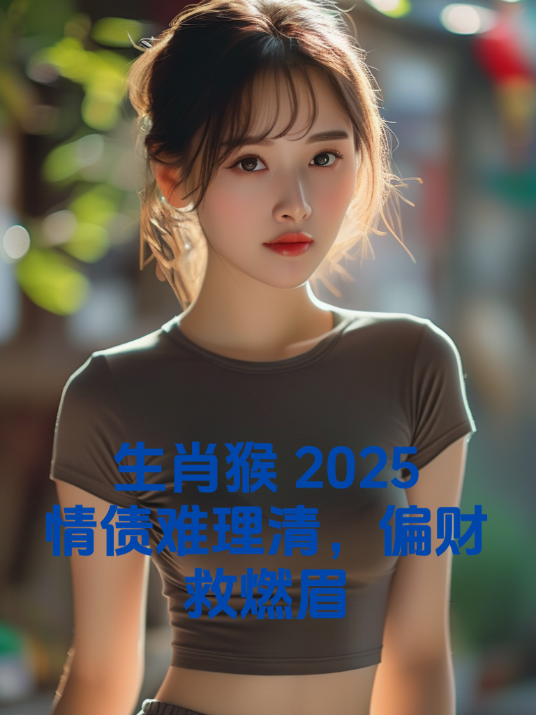 生肖猴2025：情债难理清，偏财救燃眉