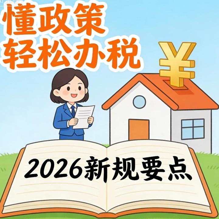 2026年这波房产新规，着实让人看乐了！不满两年的房子，增值税定在3%。