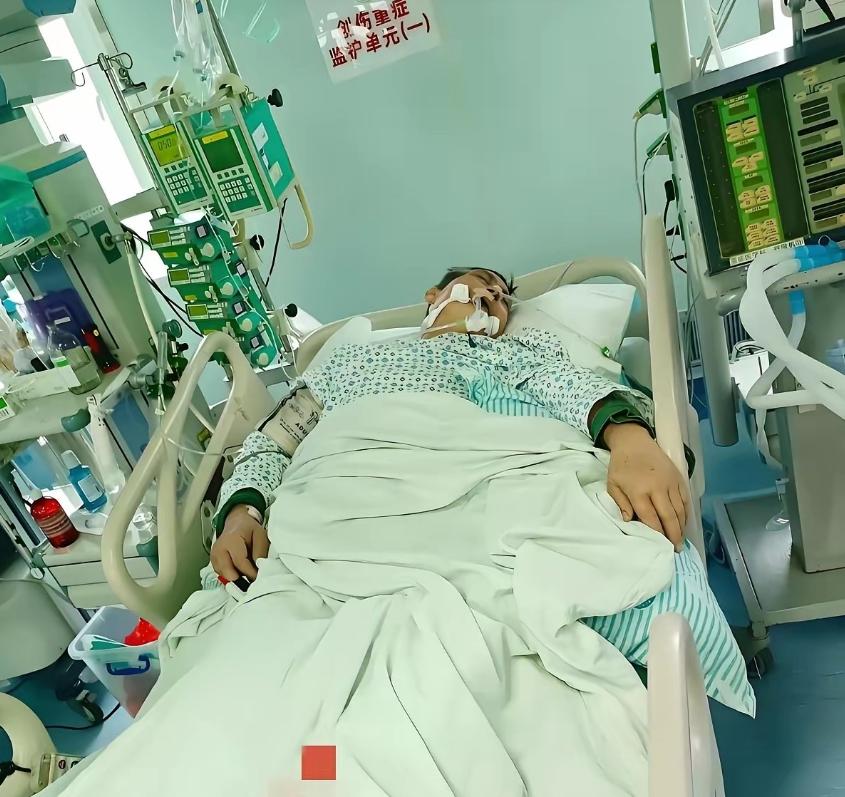 没人味了！上海，男子躺在医院的病床上，已经意识不清，生命已走到了尽头，他的二婚妻