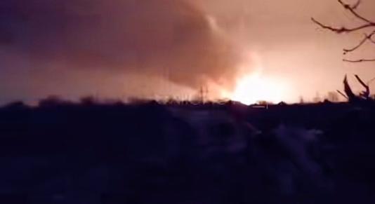 损失巨大，是可怕的悲剧！杰巴利采沃弹药库发生殉爆，乌克兰无人机部队又立新功！