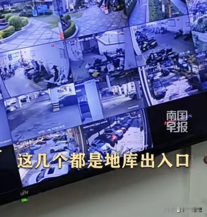 奉劝大家一句就是再有钱也不要乱来11月22日，广西南宁一小区，有业主开豪车长