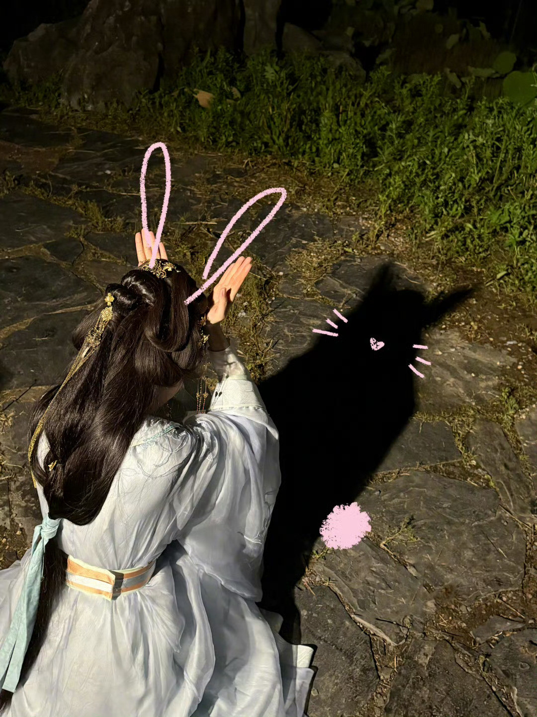 孟子义冲浪速度好快比兔子影子🐰孟子义​​​