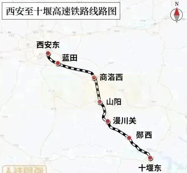 陕西高铁新纪元：西十、西康高铁即将通车西十高铁是国家“八纵八横”高铁网的重要组