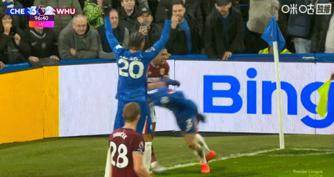 #切尔西vs西汉姆联爆发冲突#英超第24轮，切尔西vs西汉姆联，双方补时最后时刻