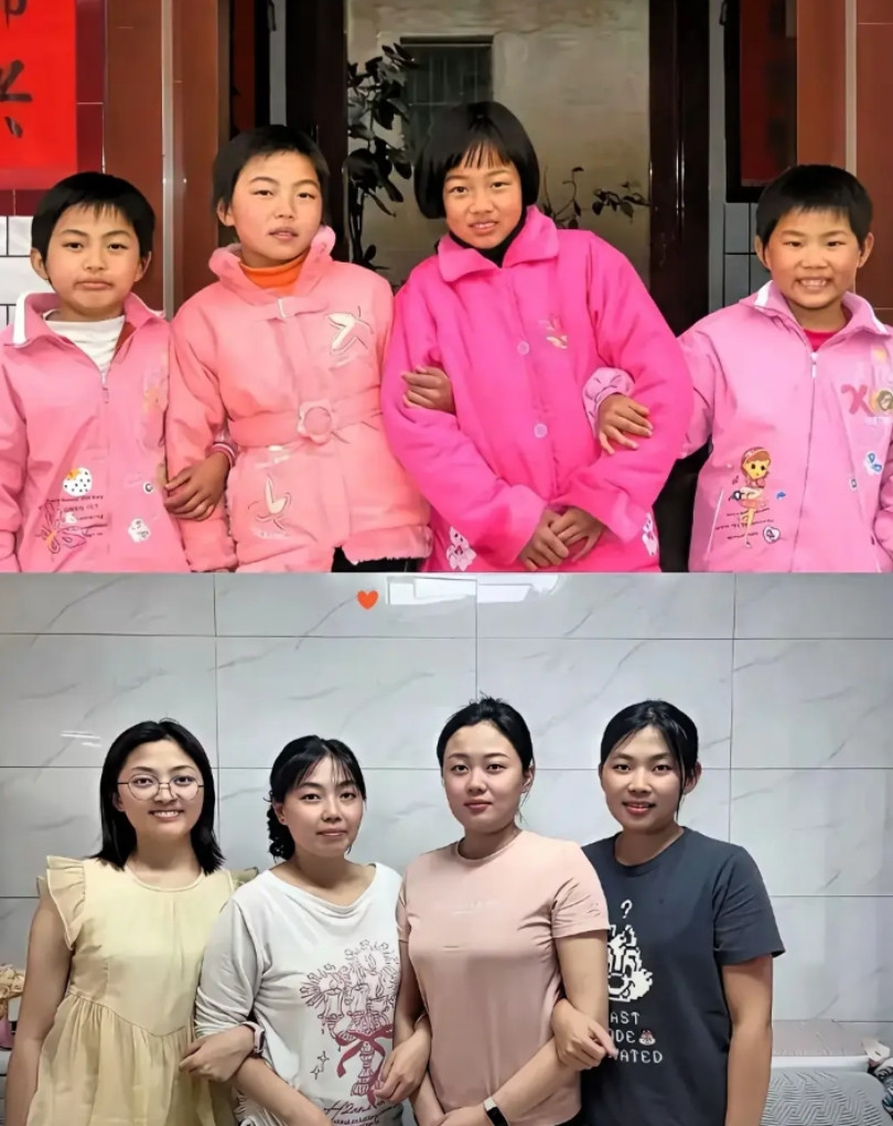 不得不说，都四姐妹了，父母怎么不生多一个，万一是男孩呢！