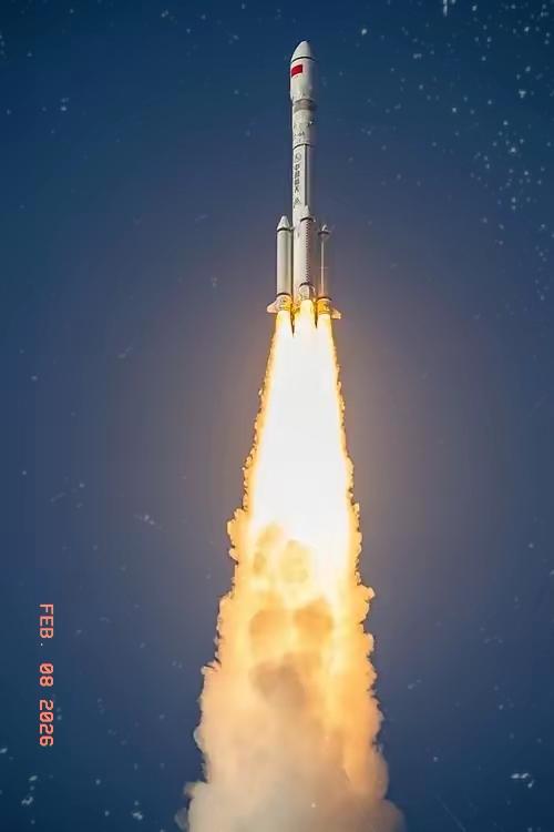 中国官媒正式宣布2月7日，据中国央视新闻报道：中国在酒泉卫星发射中心使用长征