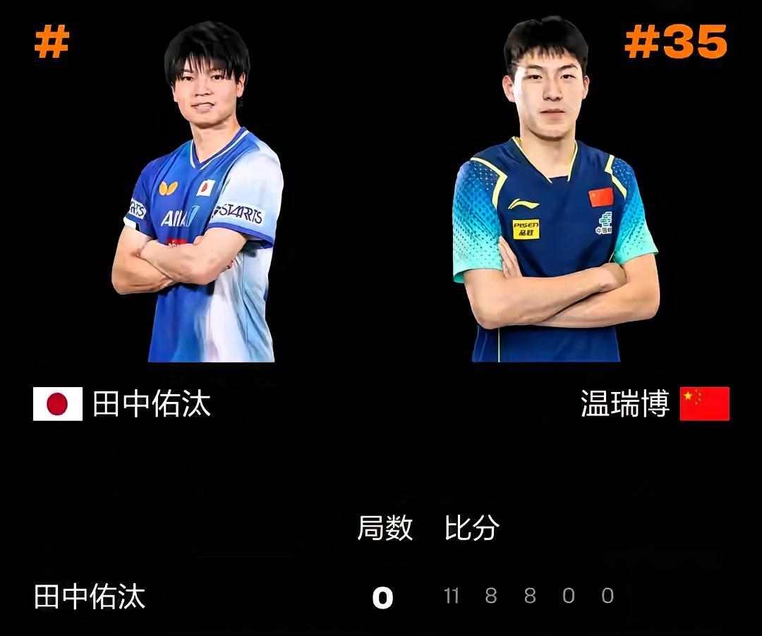 新人出来，外协也懵啊[大笑]田中佑汰也不囊啊，上来就被削个3:0，说明完