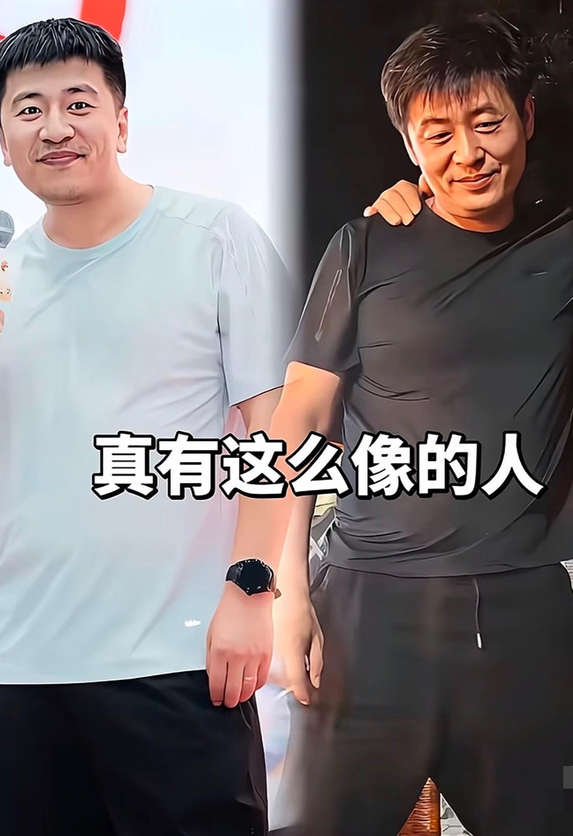 大中国真会有如此相像之人吗？确实有，河南平顶山的烧烤摊主江水峰先生与已故著名教