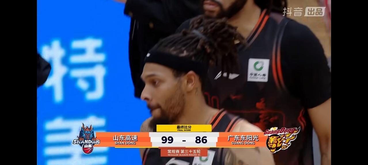 许梦君成为山东高速战胜广东东阳光的奇兵！CBA常规赛第三十五轮，山东高速主场对阵