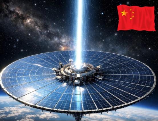 中国将在太空中建造一座宽达1公里的巨大太阳能电站，可能产生的能源超过地球上所有石
