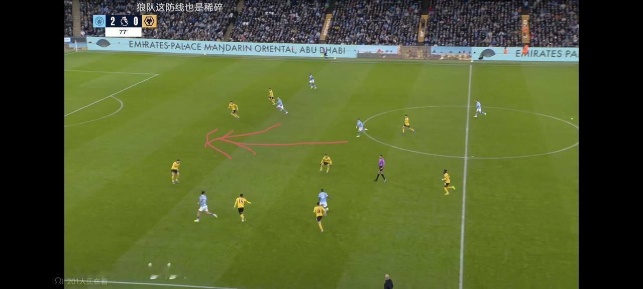 哈兰德这个跑位怎么想的？简直灾难级！塞梅约中柱这球，多库边路突破为中路创造宽
