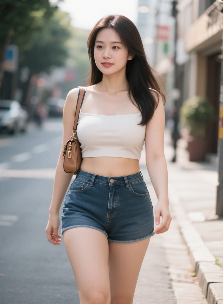 她的气质，是那种越看越舒服的类型