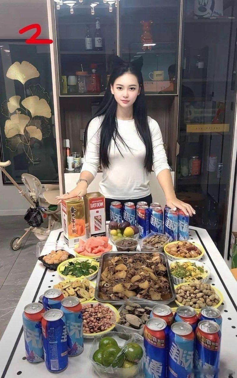 两个都会做饭的媳妇，你觉得谁是真正的幸福