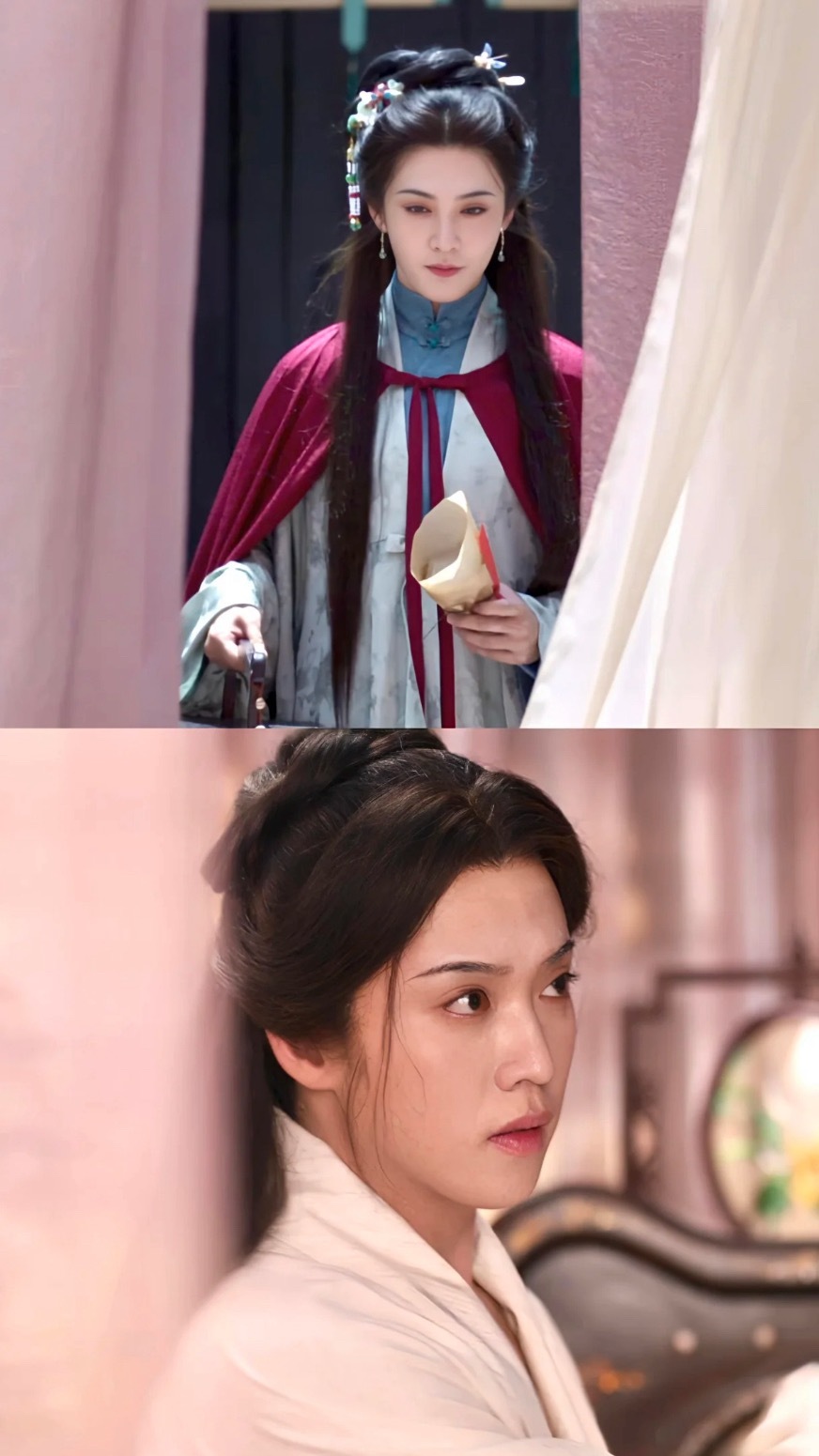 居然是男生。。。看剧的时候以为是女生睡衣那张少点妆容更像女的了​​​