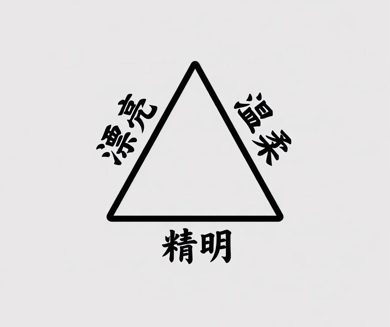 女人的不可能三角形：就是说漂亮、温柔、精明不会同时存在。也就是说如果你遇到一