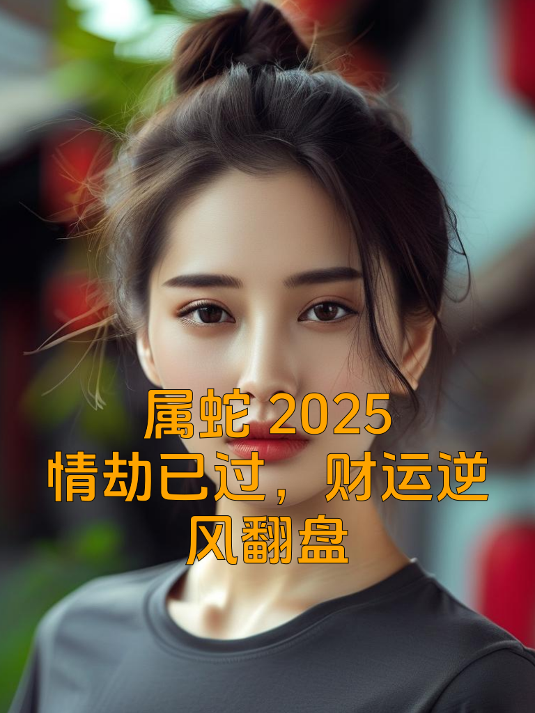属蛇2025：情劫已过，财运逆风翻盘
