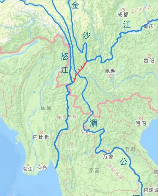 如果能够打通怒江通往印度洋的航道，那中国西南的经济可以实现腾飞。目前西南地区经济